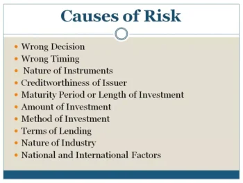 Causes of Risk