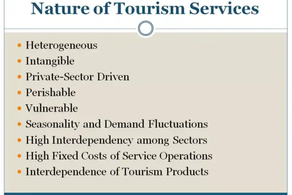 Nature of Tourism Services